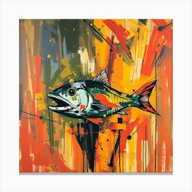 Funky Fish Canvas Print