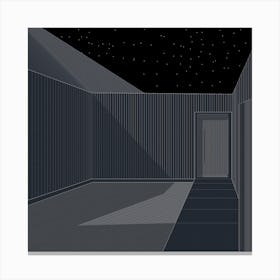 Room At Night Canvas Print