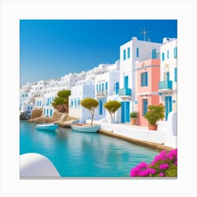 Mykonos, Greece Canvas Print