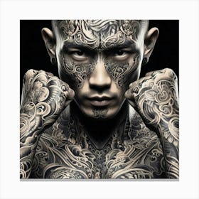 Portrait Artwork 184 Canvas Print