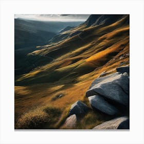 Mountain Landscape 41 Canvas Print