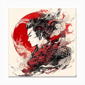 Asian Dragon Canvas Print