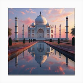 Eternal Grace of the Taj Mahal Canvas Print