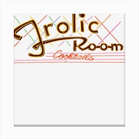 Frolic Room Canvas Print