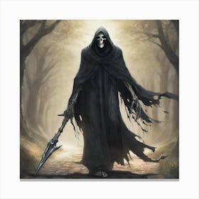 Grim XD Canvas Print