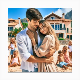 Couples Canvas Print