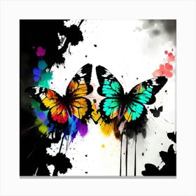 Butterfly Painting 184 Canvas Print