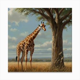 Giraffe Canvas Print