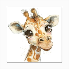 Giraffe Canvas Print