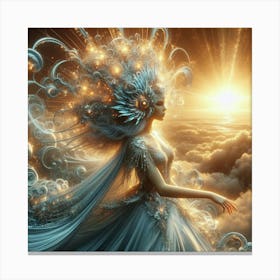 Queen of Light Canvas Print