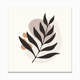 Leaf Vector Illustration Canvas Print