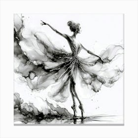 For The Love Of Ballet 16 Canvas Print