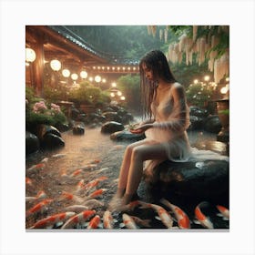 Koi Fish 9 Canvas Print