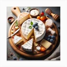 Cheese board 2 Canvas Print