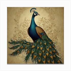 Peacock 43 Canvas Print