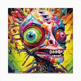 Psychedelic Art 4 Canvas Print