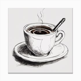 Coffee Cup 1 Canvas Print