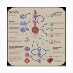 Cell Cycle Canvas Print