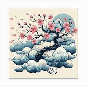 Cherry blossom tree 1 Canvas Print