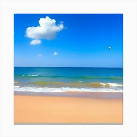 Beach Stock Videos & Royalty-Free Footage Canvas Print