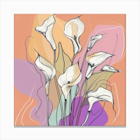 Calla Lilies 2 Canvas Print