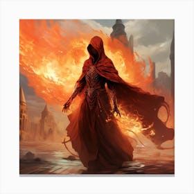 Mages Of Fire Canvas Print