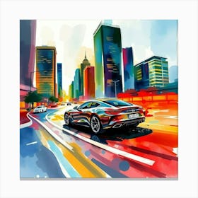 Car Art 127 Canvas Print