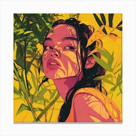 Portrait Of A Girl 2 Canvas Print