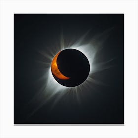 Total Solar Eclipse 1 Canvas Print