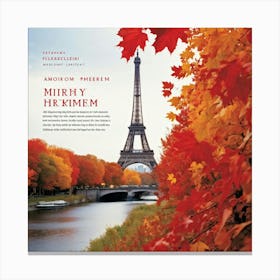 A Painterly Web Page Design Featuring The Compelling Hues Of Autumn Finely Rendered Leaf Shaped Tag (5) 1 Canvas Print