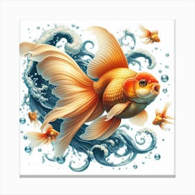 Gold Fish 1 Canvas Print