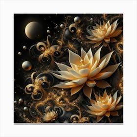 Lotus Flower 140 Canvas Print