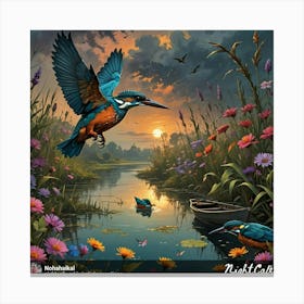 Kingfisher 1 Canvas Print