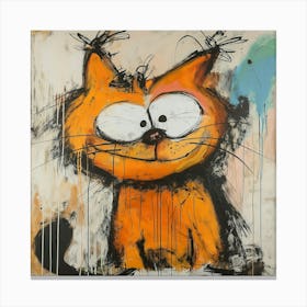 Orange Cat Canvas Print