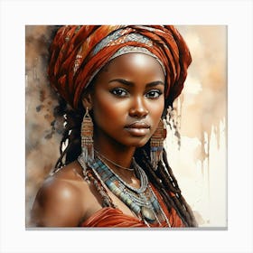 AfricanCulture Canvas Print