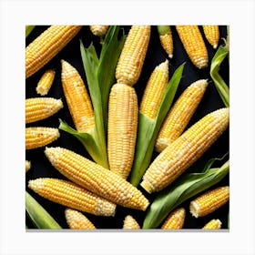 Sweetcorn As A Logo (65) Canvas Print