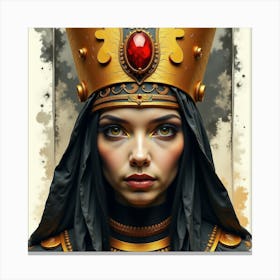 Egyptian Queen 17 Canvas Print