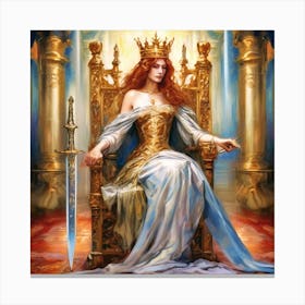 The Red Queen Canvas Print