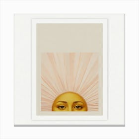 The Sun Canvas Print