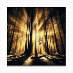 Dark Forest 15 Canvas Print