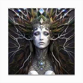 Ethereal Woman 18 Canvas Print