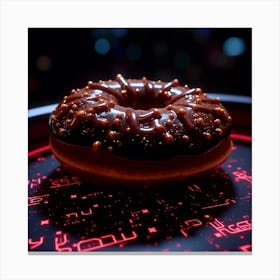 Star Wars Donut Canvas Print