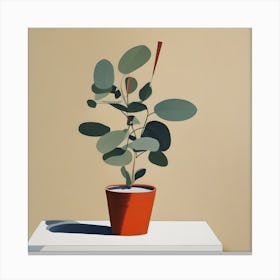 Eucalyptus Abstract Canvas Print