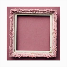 Pink Frame 1 Canvas Print