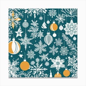 Christmas Background 2 Canvas Print