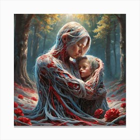 Mother'S Love 2 Canvas Print