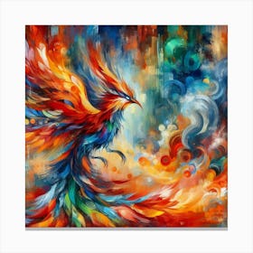 Firebird 3 Canvas Print