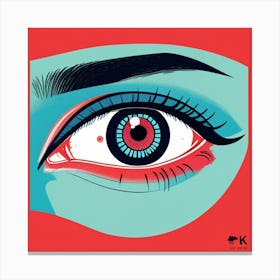 Eye Of The Tiger Canvas Print