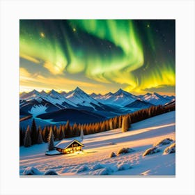 Aurora Borealis Canvas Print