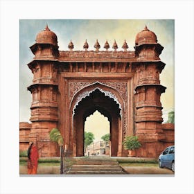 Rajasthan Gate 1 Canvas Print